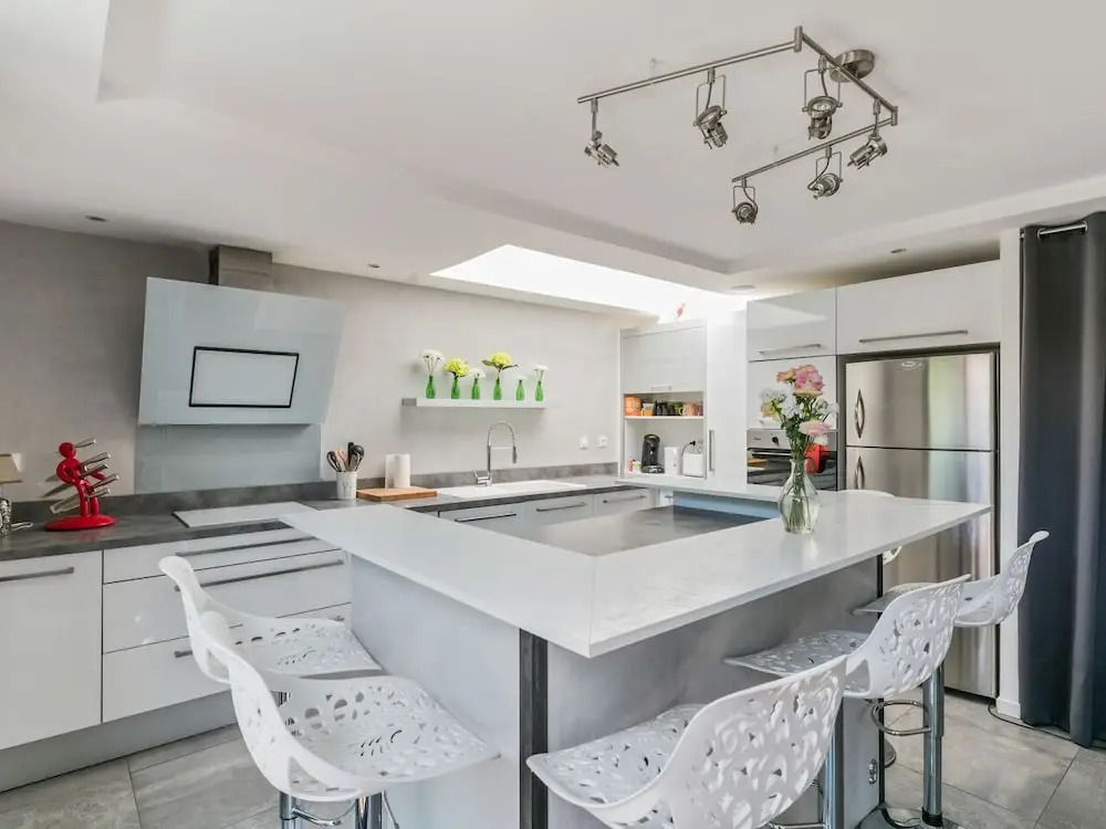 Villa d'architecte avec spa
