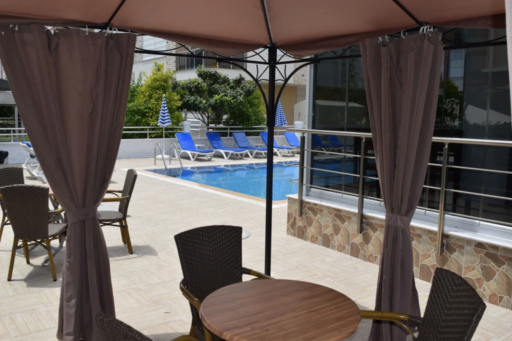 Güden-Pearl Apart Hotel , Große Apartments mit Küche , Privater Strand , Ausgezeichnetes Frühstück