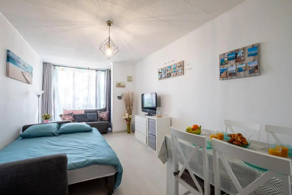 Le Marineland Studio Cosy clim Parking Privé Proche mer