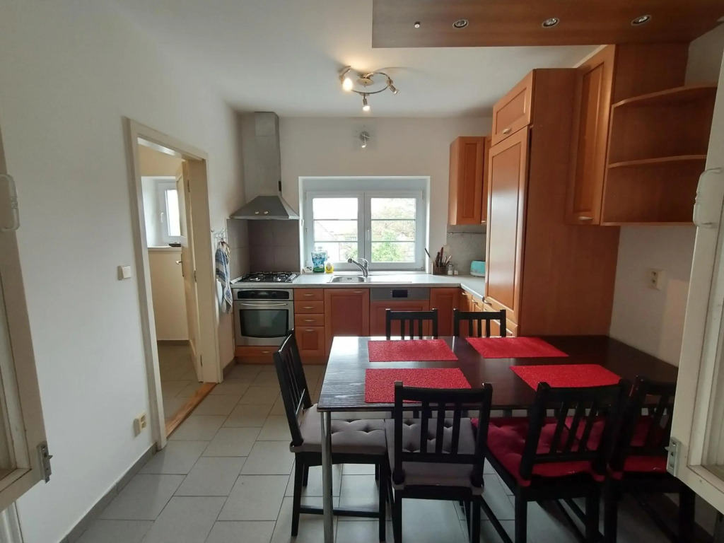 Apartment with a garden