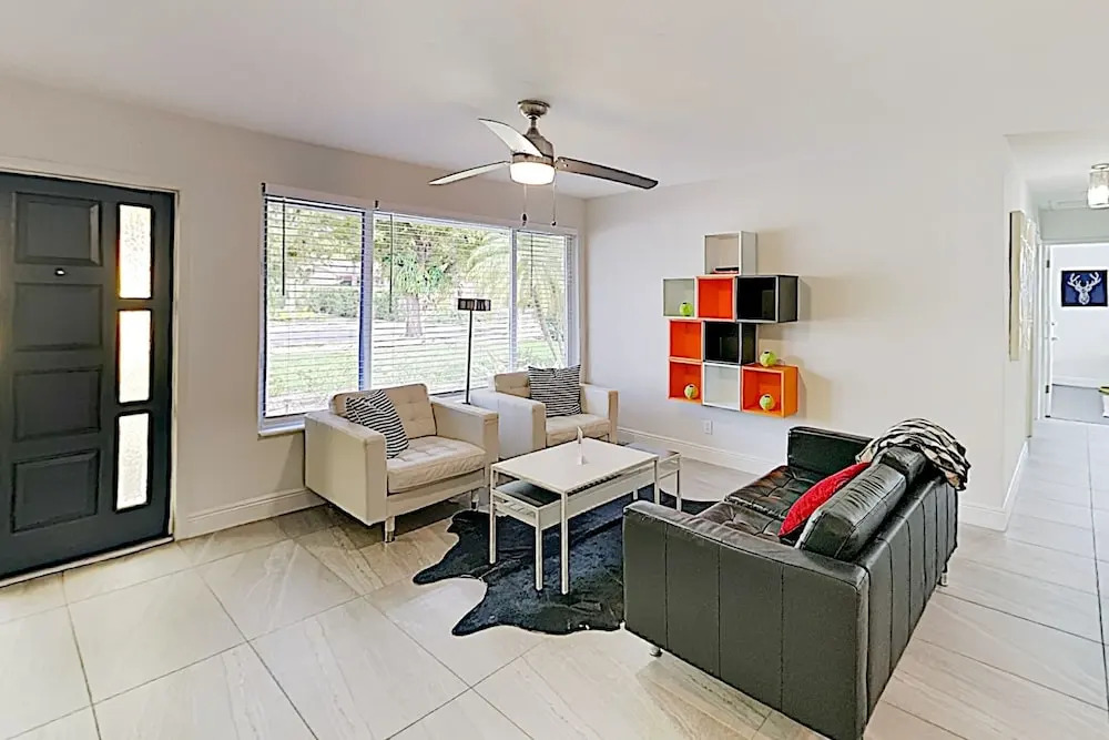 New Listing! Modern Art Haven W/ Pool - Near Beach 3 Bedroom Home