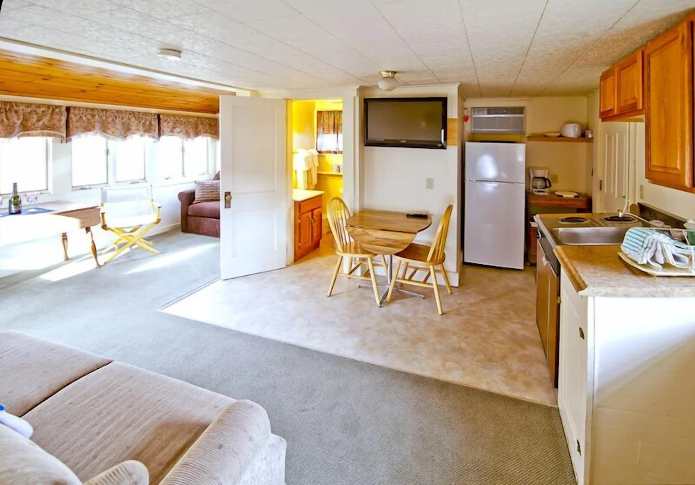 Eclectic Studio Cabin w/ Kitchenette, Free WiFi, Riverfront Location & More
