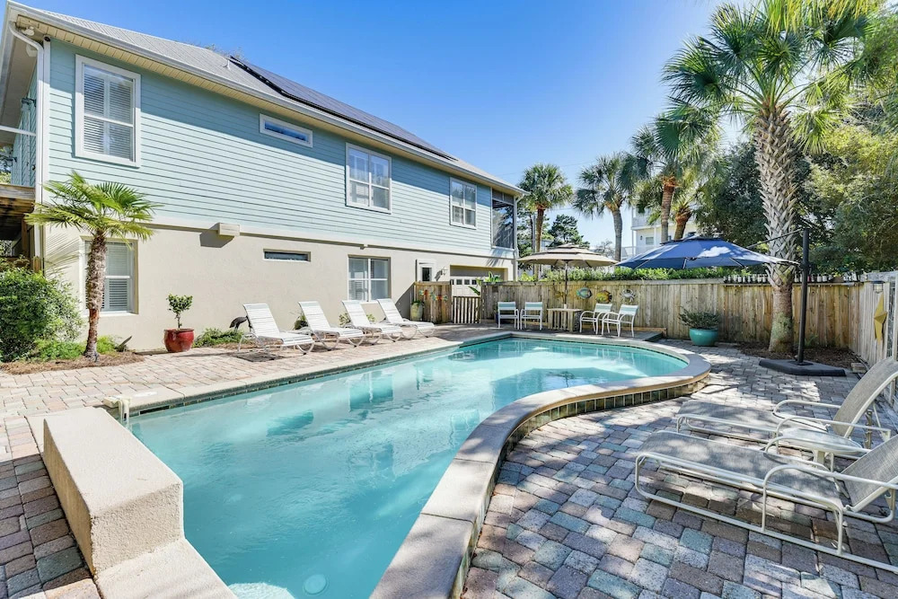 Santa Rosa Beach Home w/ Pool, Hot Tub & Deck!