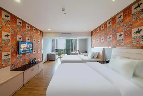 April Fair Duplex Apartment Guangzhou South Railway Station Ao Yuan Yue Shi Dai Branch