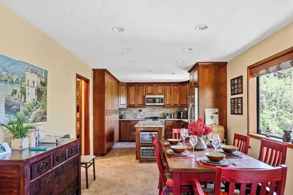 Beautifully Remodeled Kitchen Peaceful Mountain Views Sutter by Avantstay
