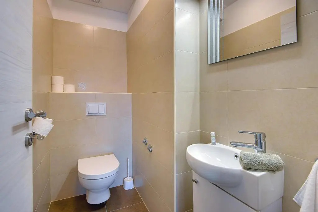 Villa Andrija Family Dream with heated pool at the sea with beautiful garden, outside cinema and kids playground