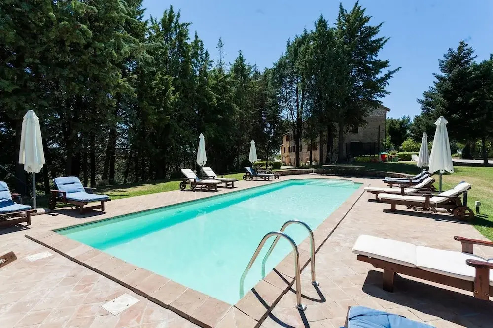 Apartment With 2 Bedrooms in Ramazzano - Le Pulci, With Pool Access and Furnished Garden - 55 km From the Slopes