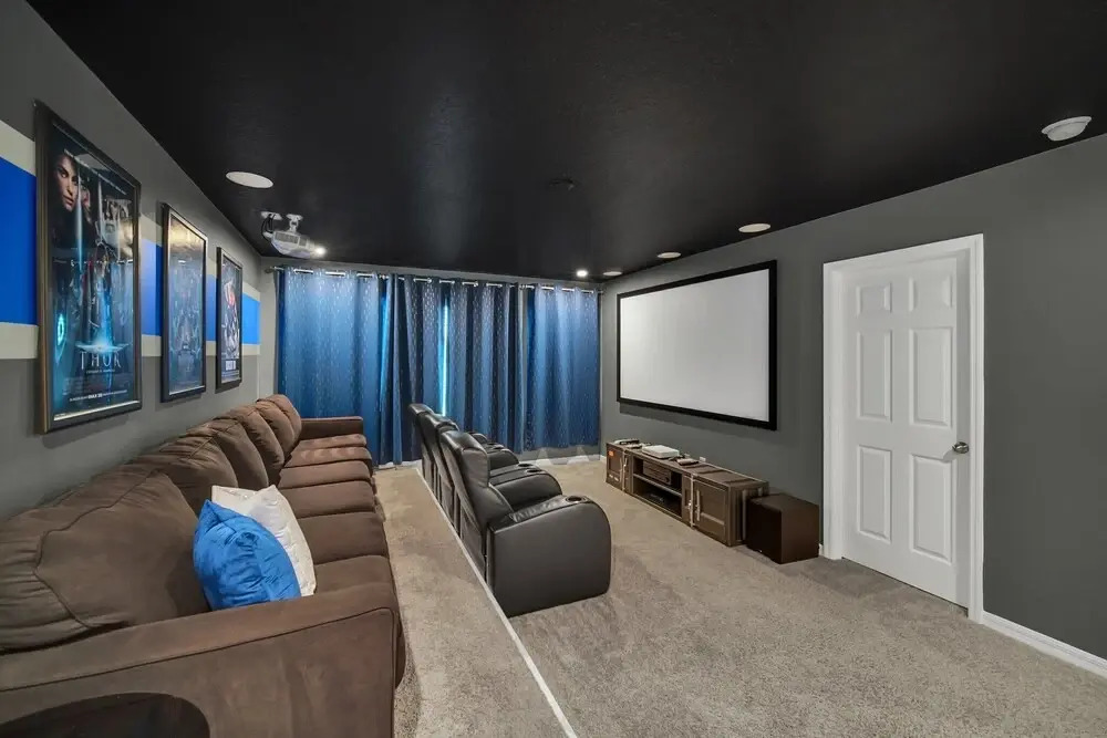 Luxury Villa SOUTH Facing Pool No Rear Neighbors Themed rooms theatre & Game Room #8SO8956