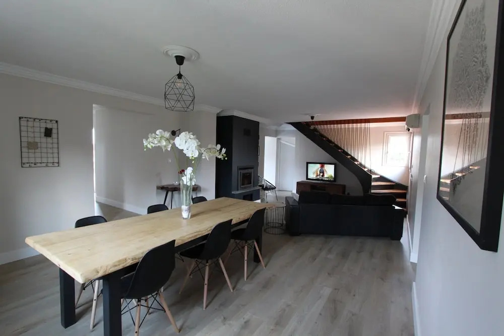 Apartement 120m with garden in a villa