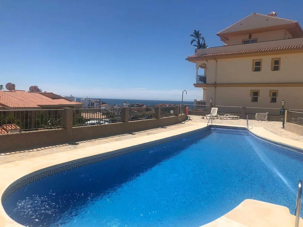 Apartment with One Bedroom in las Lagunas de Mijas, with Wonderful Sea View, Shared Pool, Furnished Terrace - 1 Km From the Beach