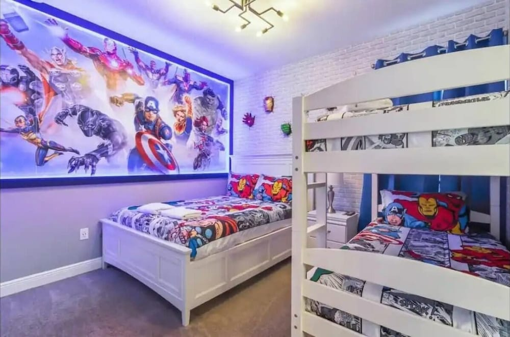 Family 5BR Retreat With Pool and Themed Bedrooms