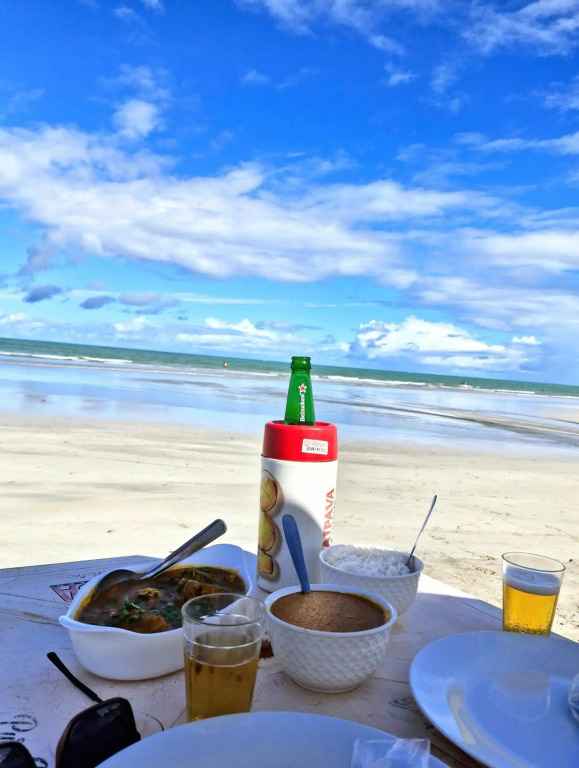 MSFlats Paripueira praia varanda c rede cozinha Wifi Ar split
