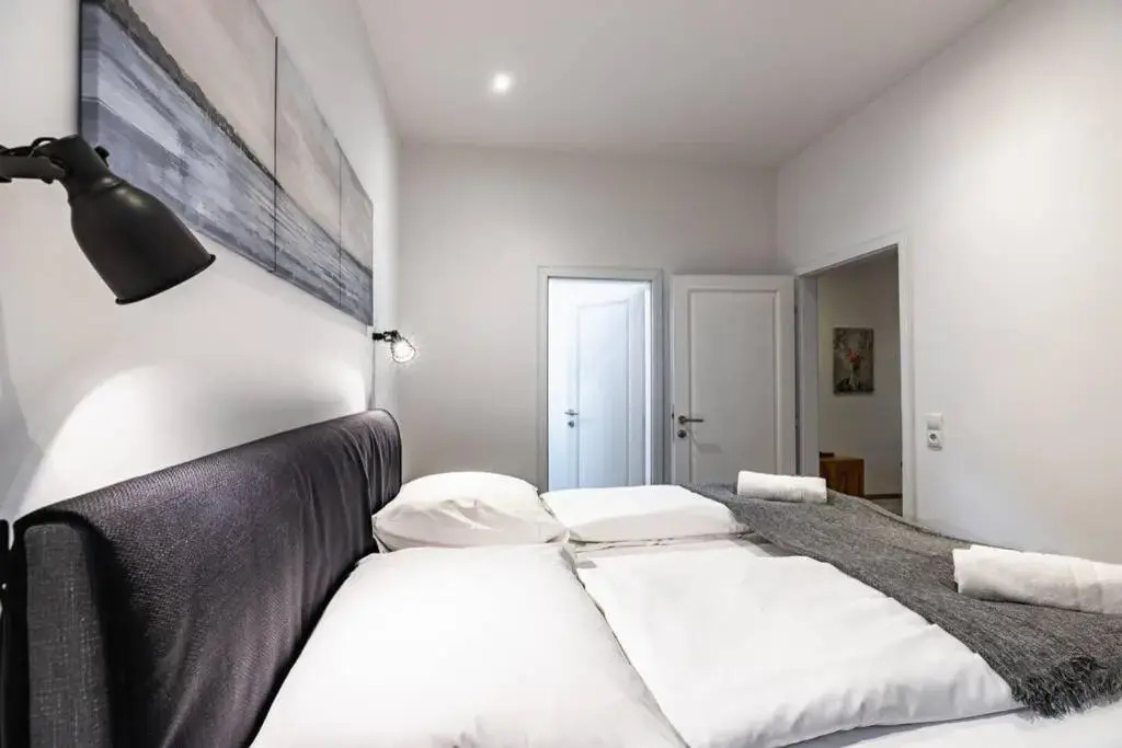 Modern apartment next to subway station