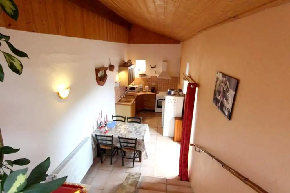 House With 2 Bedrooms in Champis, With Wonderful Mountain View, Enclos
