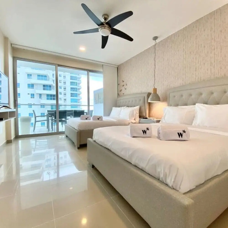 w Stunning 2BR w Pool n AC in Sunny Cartagena