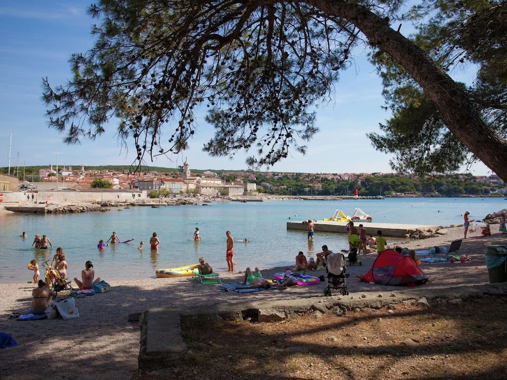 Pleasant Apartment in Krk with Private Terrace