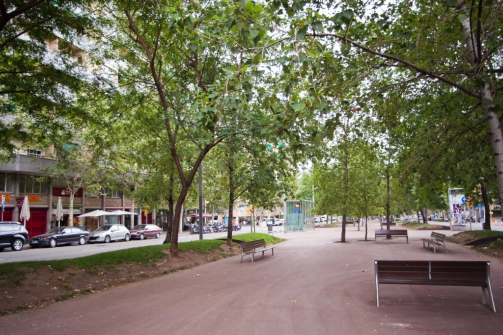 TARRADELLAS_3, PARA 14 PERSONAS, muy cerca Estació de Sants, llegada tren aeropuerto, muy bien comunicado y rodeado de comercios y restaurants