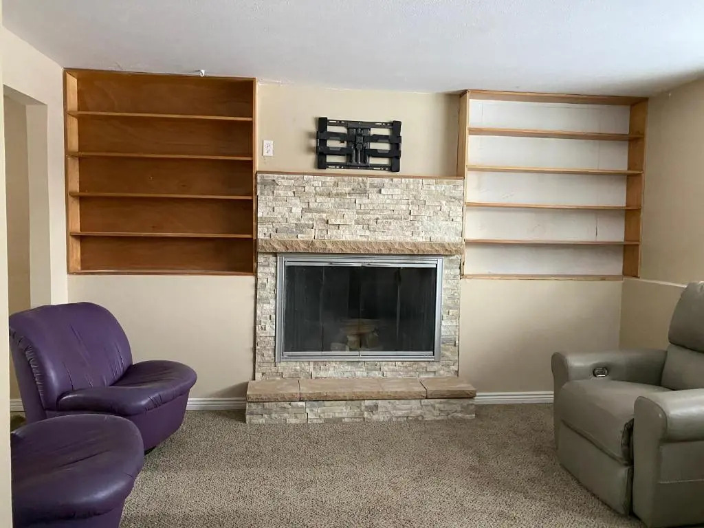 Three bedrooms with one king bed