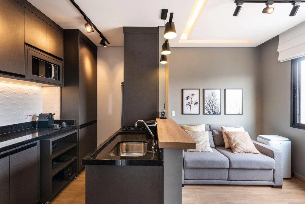 Aa1705 Apto 1 Dorm Luxuoso No Bixiga Completo Impecável