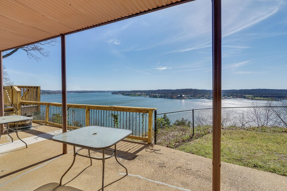 Poolside & Lakefront! Ozarks Home Base Near Strip