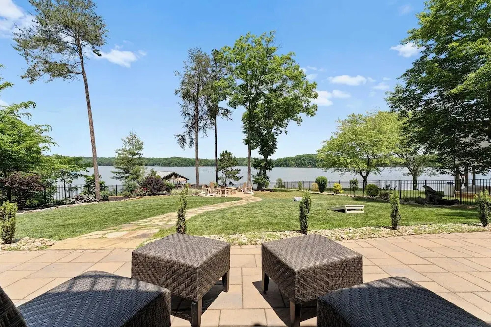 Spacious Waterfront Home on Lake Norman With Firepit, Views, and Dock Access