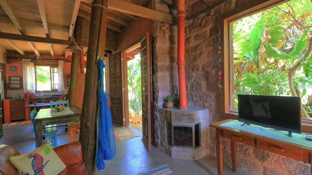 Casa ecológica quase pé na areia PalmasBNB