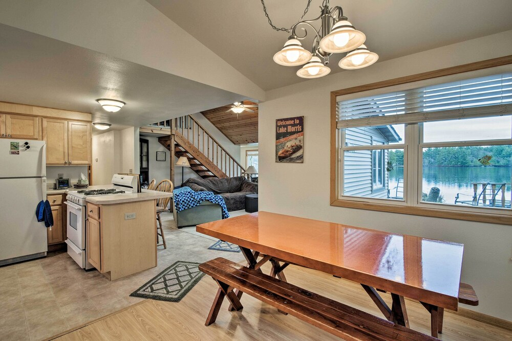 Lakefront Home w/ Seasonal Dock - 2 Mi to Skiing!