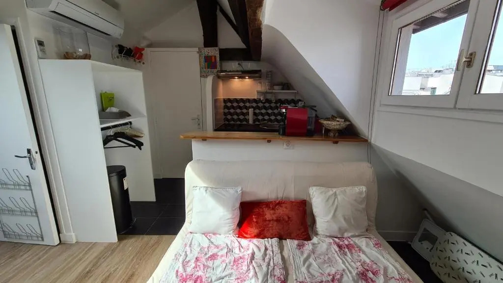 Appartement Cœur de Paris avec vue sur les toits
