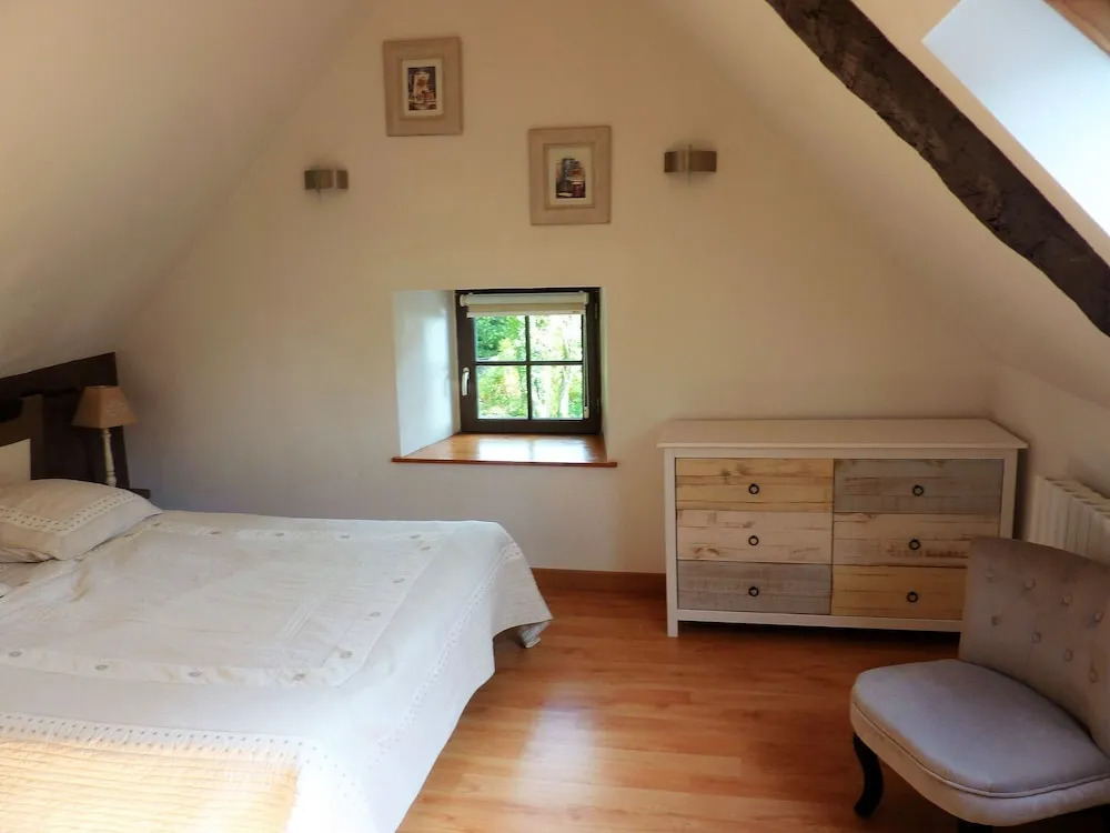 17th Century Breton Cottage With Modern Interior on the Edge of a Forest