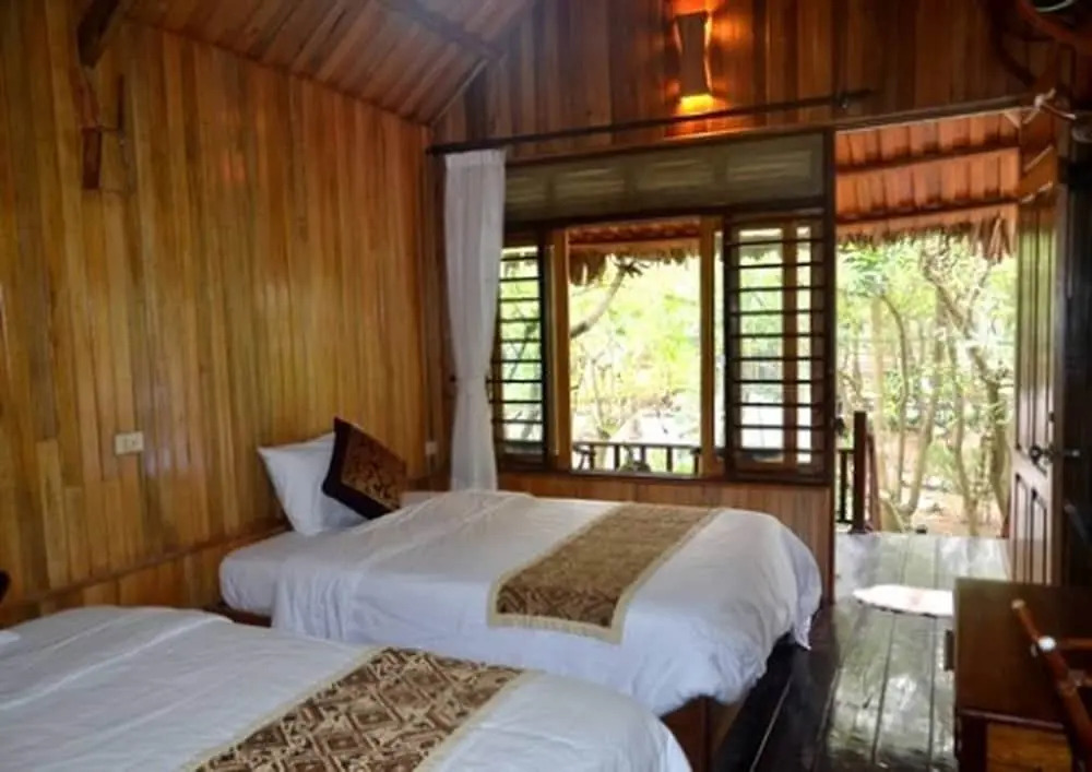 Halong Bay Deluxe Cruise Bungalow on Island