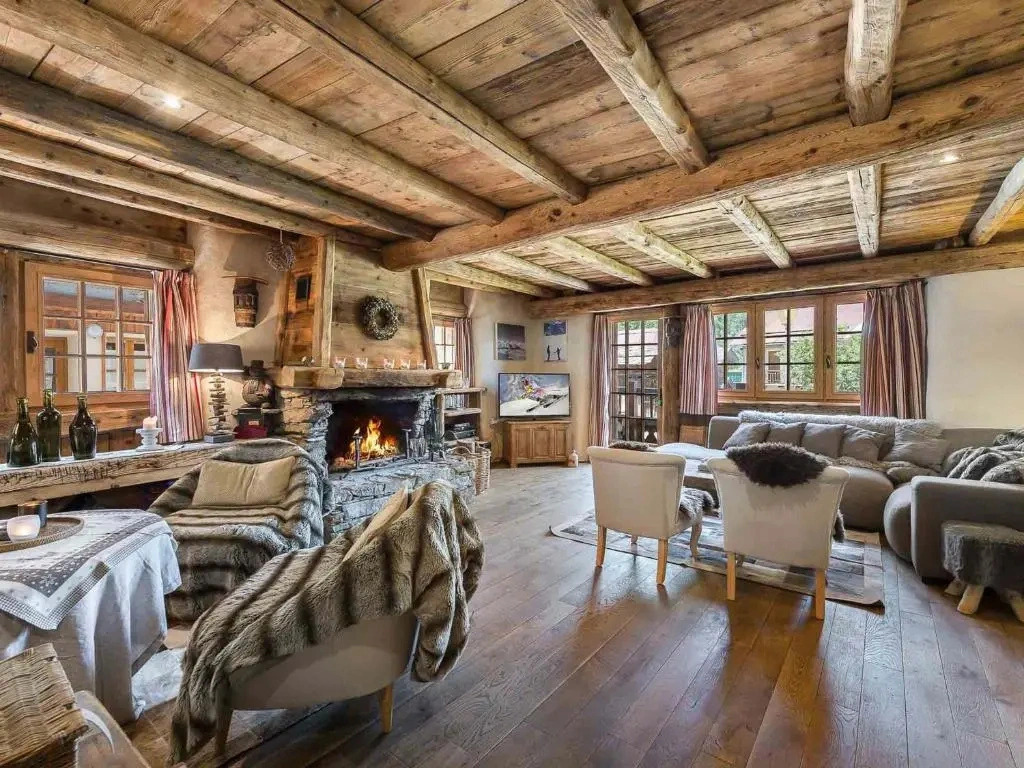 Chalet authentique avec jacuzzi, sauna et parking pour 12 personnes - FR-1-566-8