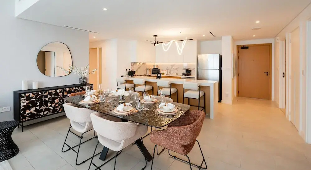 Stylish JBR 3BR M w Beach Access