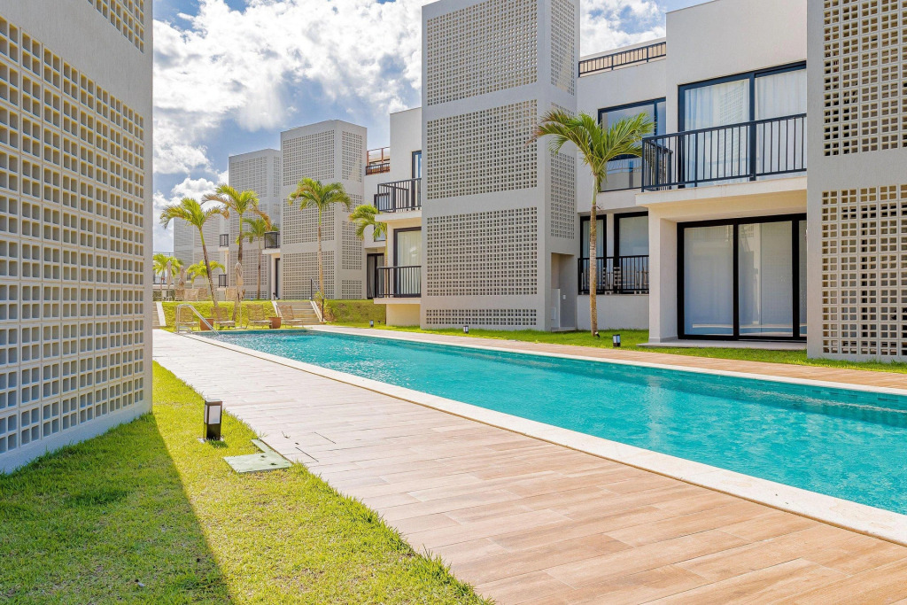 It38 Apto Duplex Decorado 3/4   Pé Na Areia
