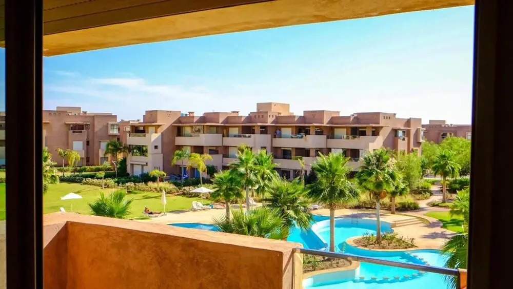 Apartment With 2 Bedrooms in Marrakech, Ménara, With Shared Pool, Enclosed Garden and Wifi