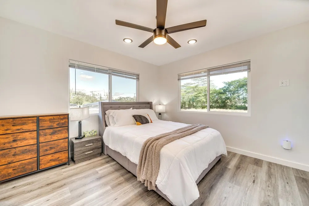 Close to Hiking & Beaches: Modern Keaau Home