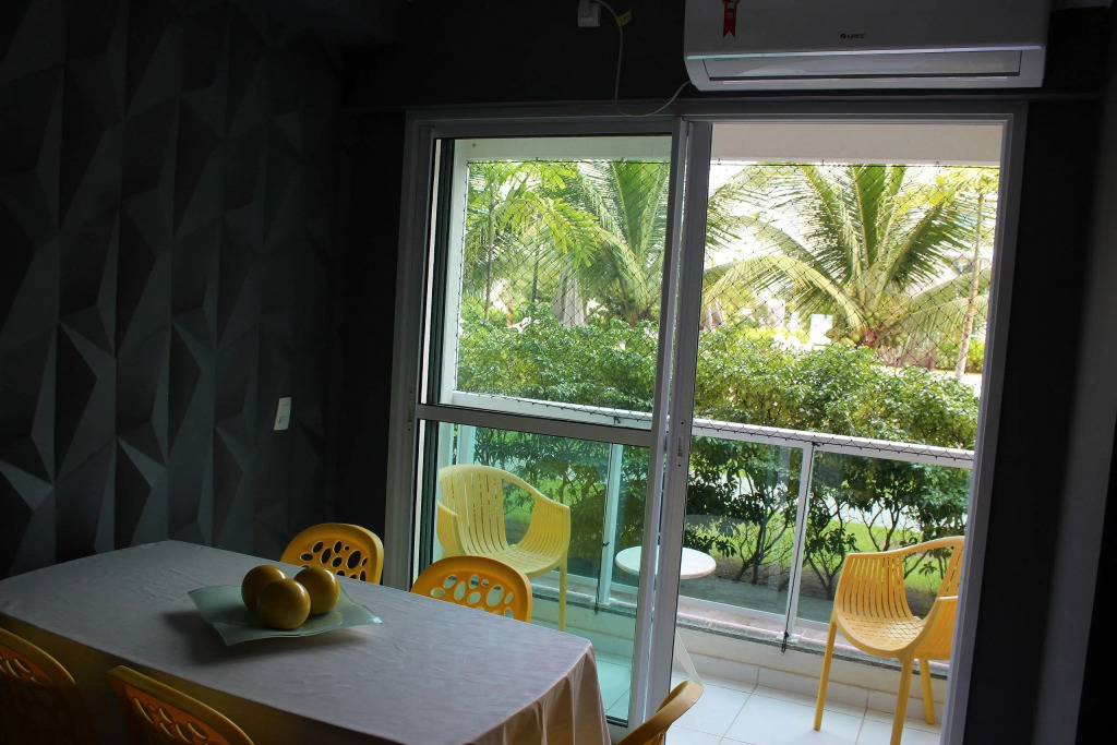 Apartamento Frente Piscina Térreo no Palm Village em Porto de Galinhas - Eco11