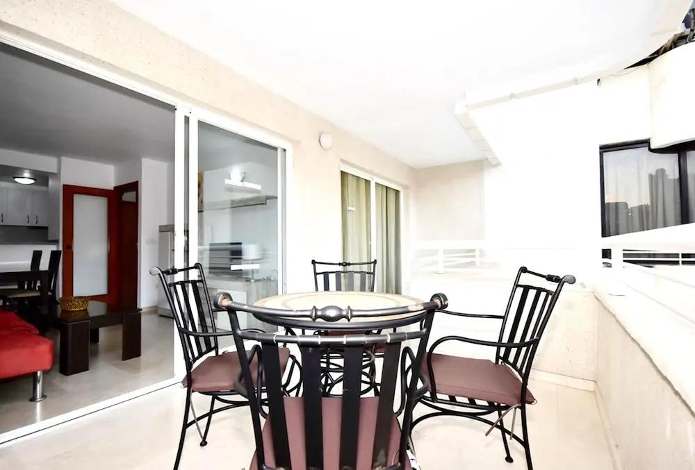 Apartment with One Bedroom in Benidorm, with Wonderful Sea View, Pool Access And Terrace - 700 M From the Beach