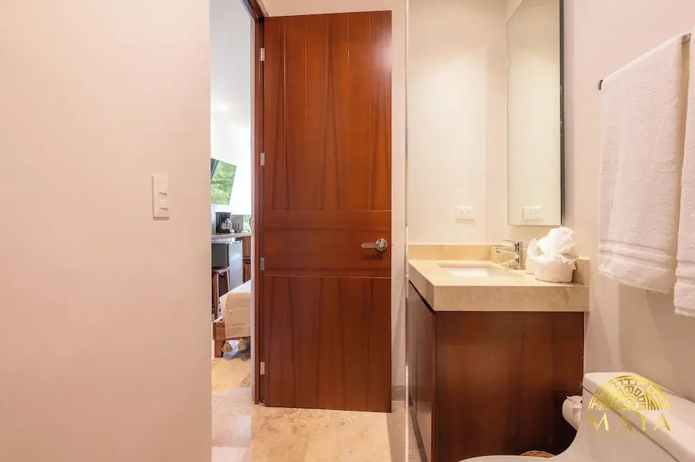 NHOA 303B Lux 1BR Condo Pool View in Aldea Zama