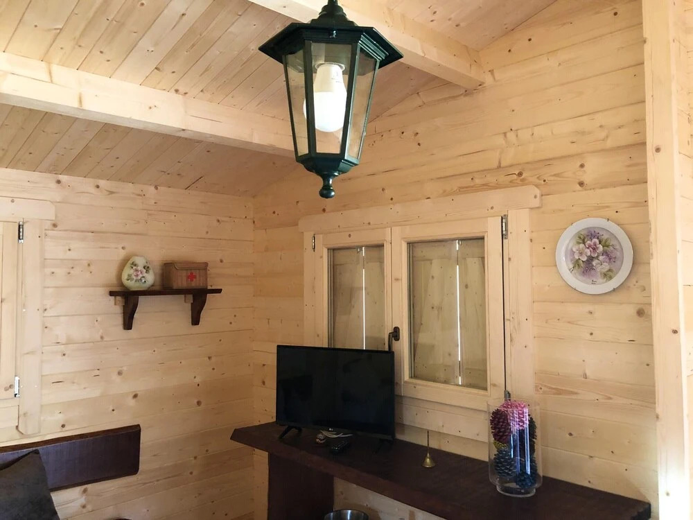 Chalet With one Bedroom in Mortagua, With Wonderful Mountain View, Enclosed Garden and Wifi Near the Beach