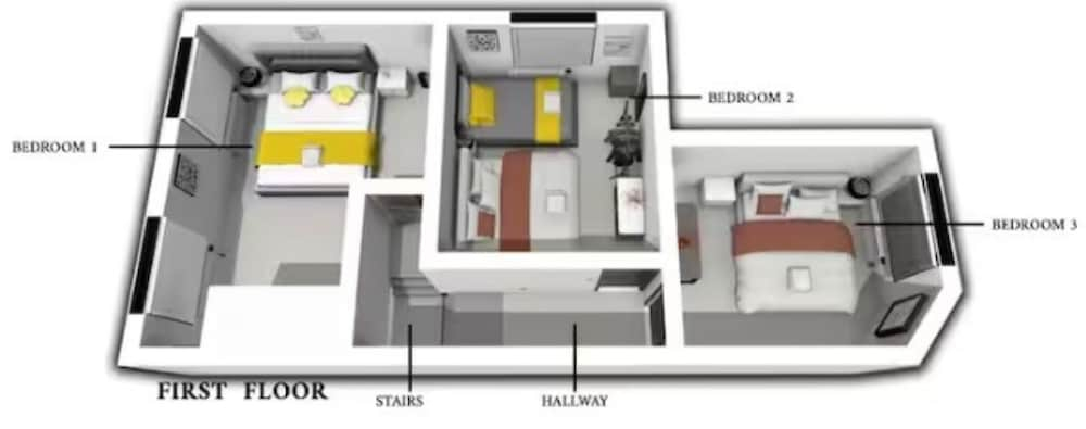 Luxury 3BR W Garden Parking Near Spurs Stadium