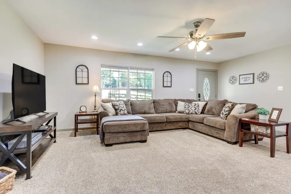 Rural Retreat w/ Covered Porch Near Jackson