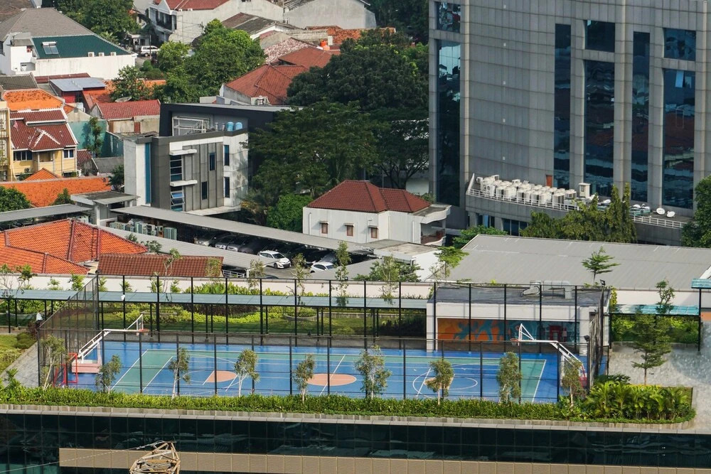 1BR with City View @ Semanggi Apartment By Travelio