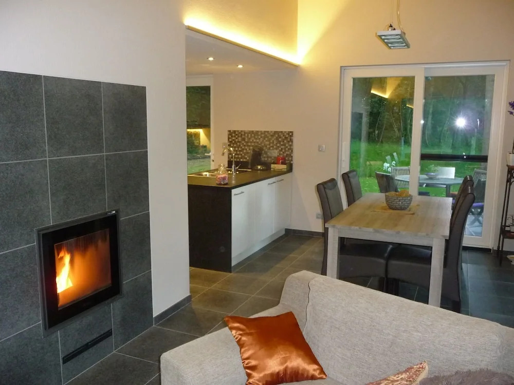 Modern Holiday Home in Forested Area With Spacious Garden, Terrace and Wifi