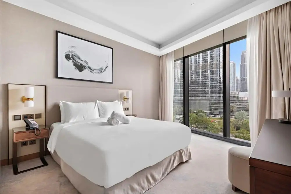 Luxurious 3-bedroom Apartment Facing Burj Khalifa in The Address Dubai Opera