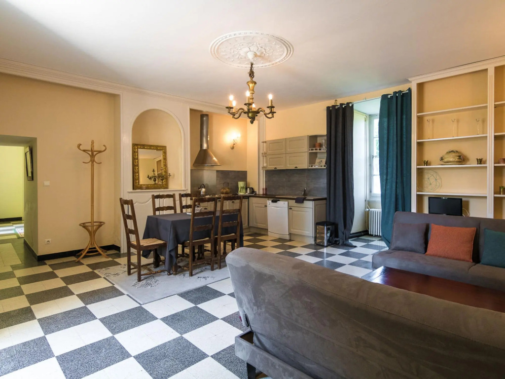Castle Apartment in Chaleix by Forest