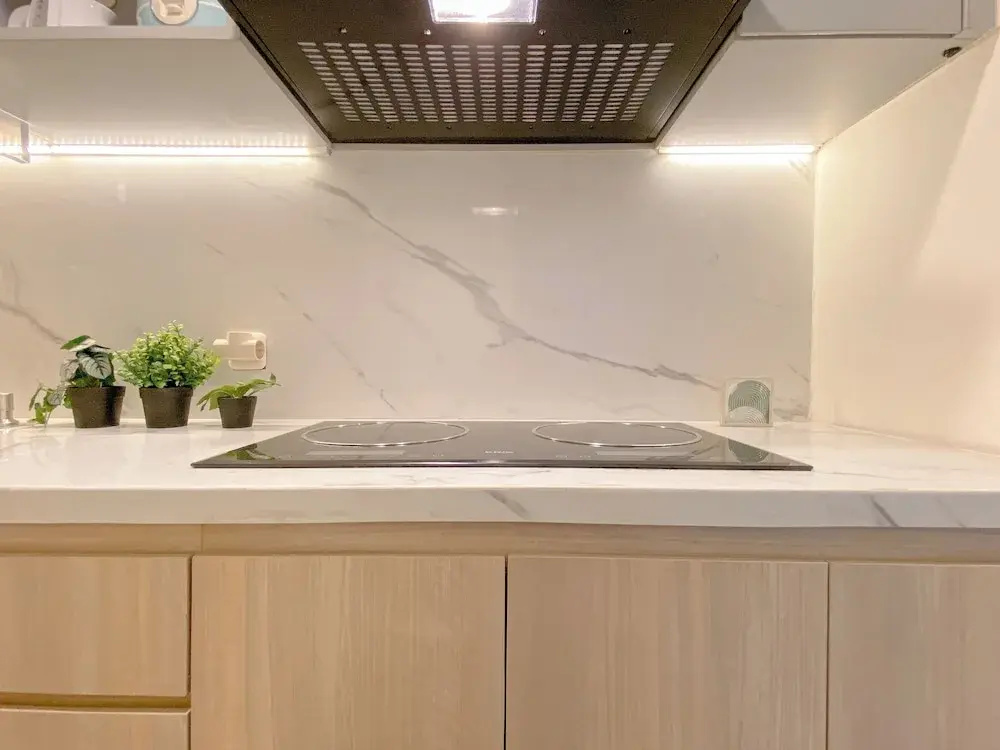 Tidy Warm Toned 2Br Apartment Meikarta