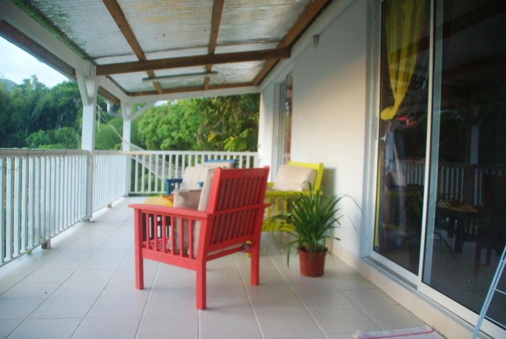 Studio in Fort de France With Wonderful sea View, Furnished Terrace and Wifi Near the Beach