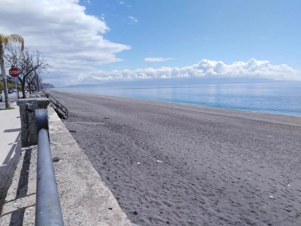 Terrace on the sea