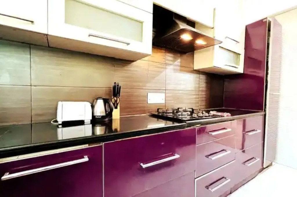 BluO 3BHK Green Park, Private Garden - Balcony