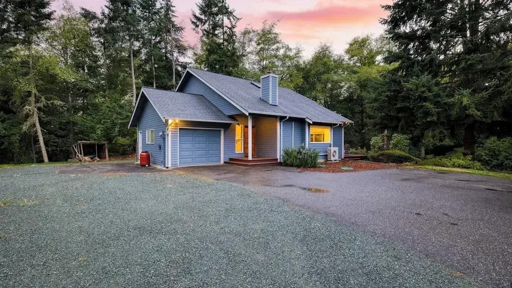 Forest Front Home w/ Fire Pit, Mins to Beaches, Wineries & Trails Cedarview Retreat by Avantstay